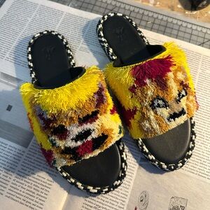 Sanchita Piñata Women’s Slide Sandals Size 40 1/2